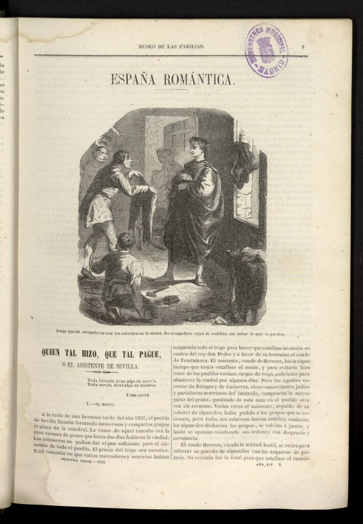 Miniatura de Museo de las familias: periódico mensual segunda serie de 1856, nº 2