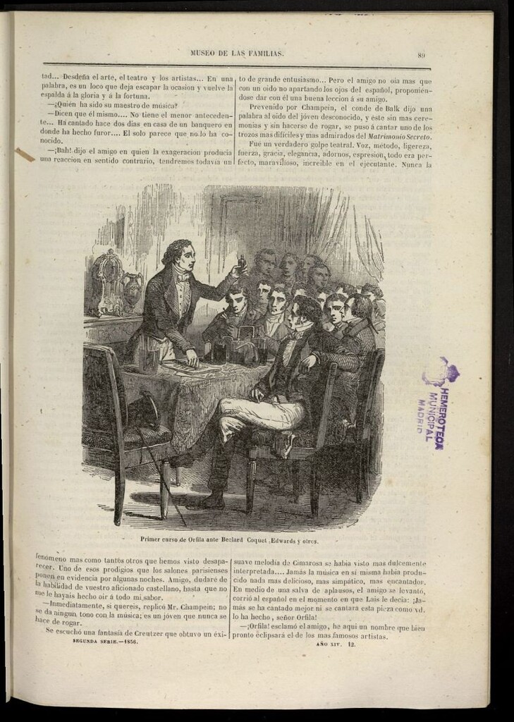 Miniatura de Museo de las familias: periódico mensual segunda serie de 1856, nº  12