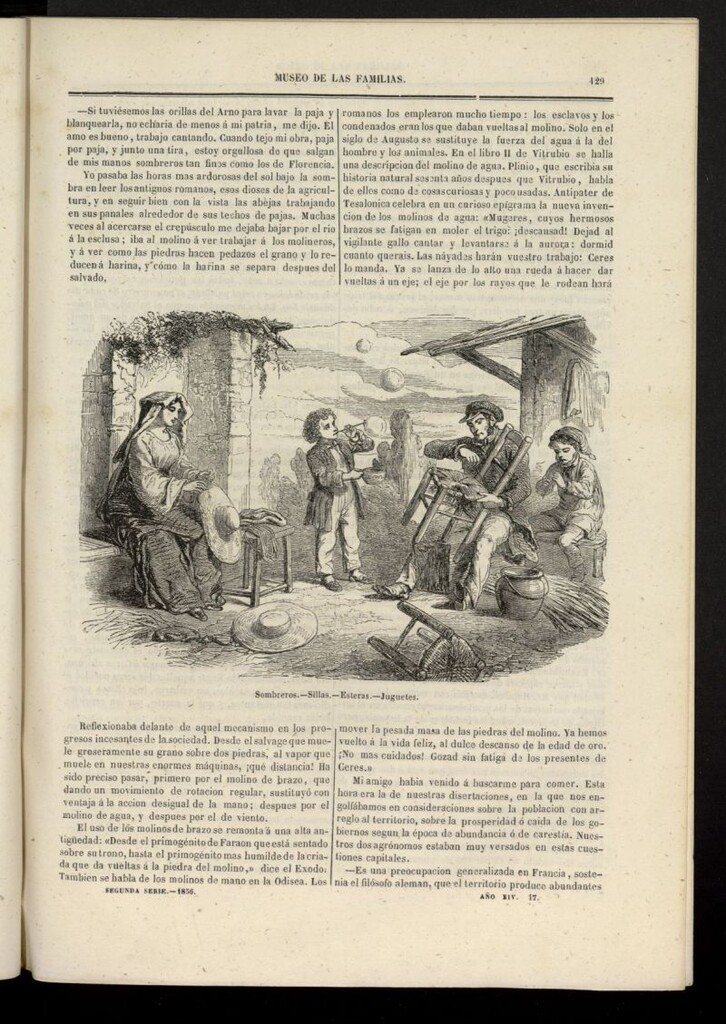 Miniatura de Museo de las familias: periódico mensual segunda serie de 1856, nº 17