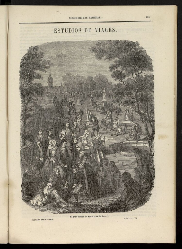 Miniatura de Museo de las familias: periódico mensual segunda serie de 1856, nº 34