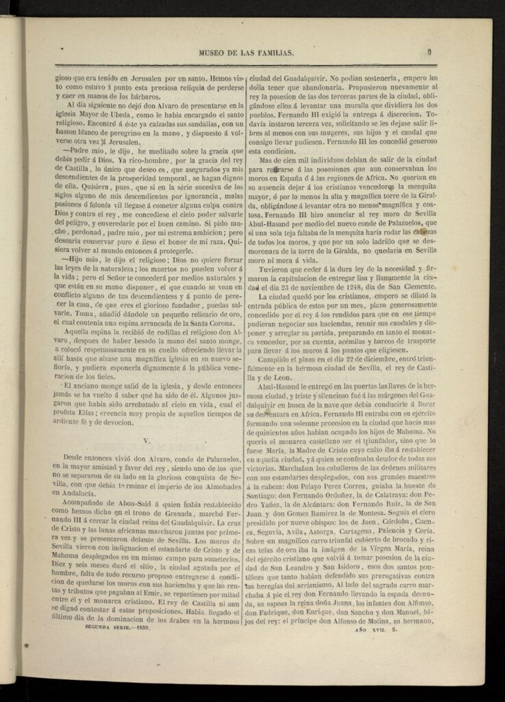 Miniatura de Museo de las familias: periódico mensual segunda serie de 1859, nº 2