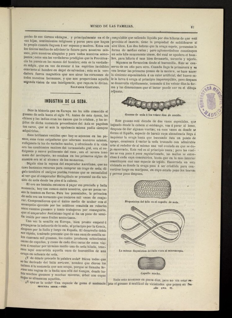 Miniatura de Museo de las familias: periódico mensual segunda serie de 1859, nº 11
