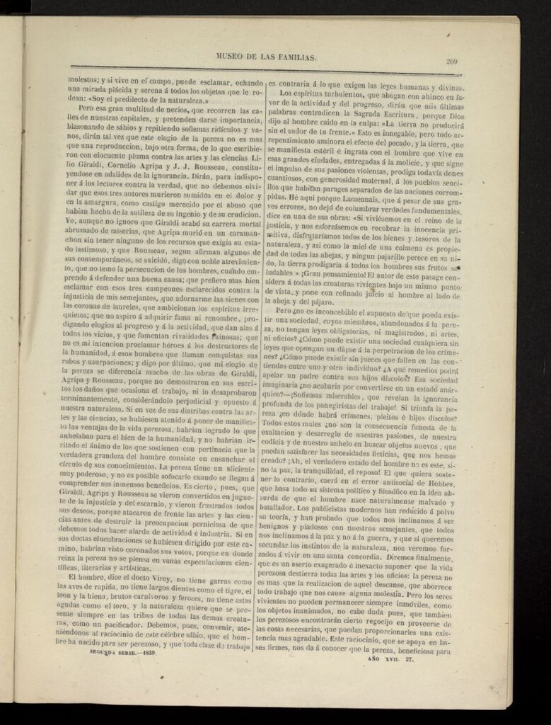 Miniatura de Museo de las familias: periódico mensual segunda serie de 1859, nº 27