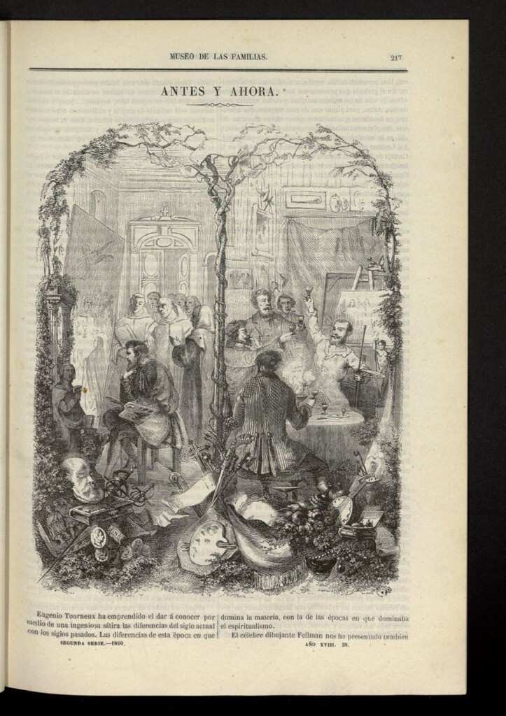 Miniatura de Museo de las familias: periódico mensual segunda serie de 1860, nº 28