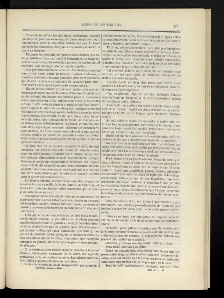 Miniatura de Museo de las familias: periódico mensual segunda serie de 1860, nº 30