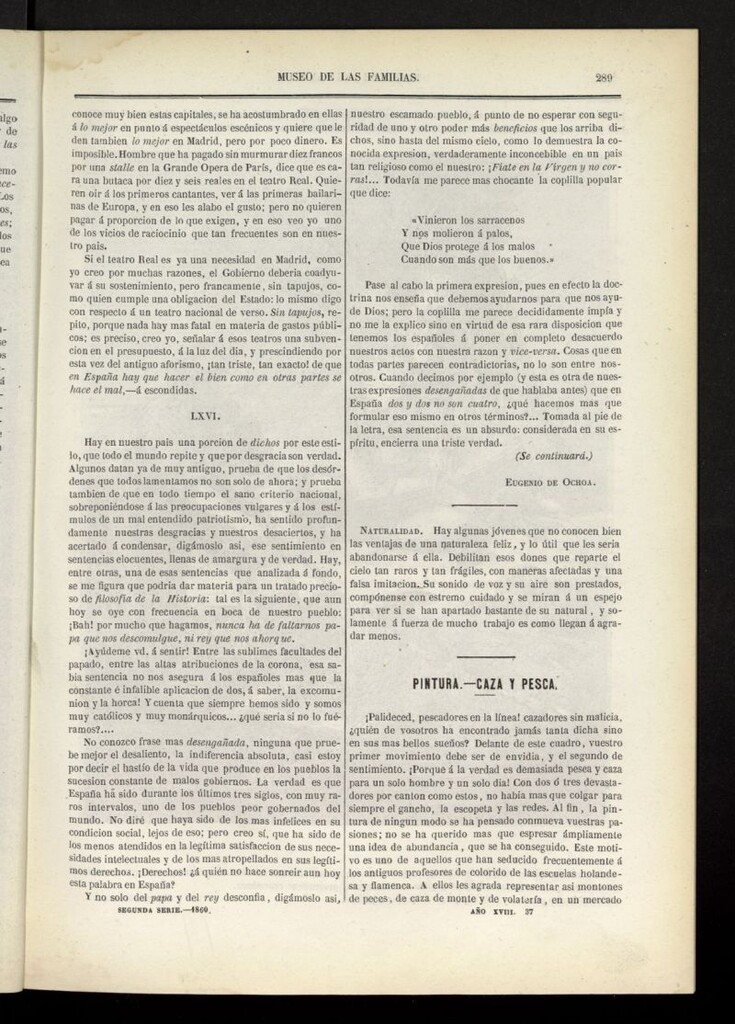 Miniatura de Museo de las familias: periódico mensual segunda serie de 1860, nº 37