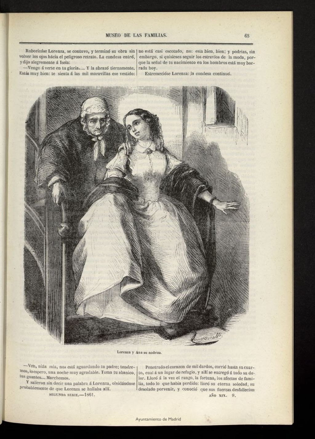 Miniatura de Museo de las familias: periódico mensual segunda serie de 1861, nº 9