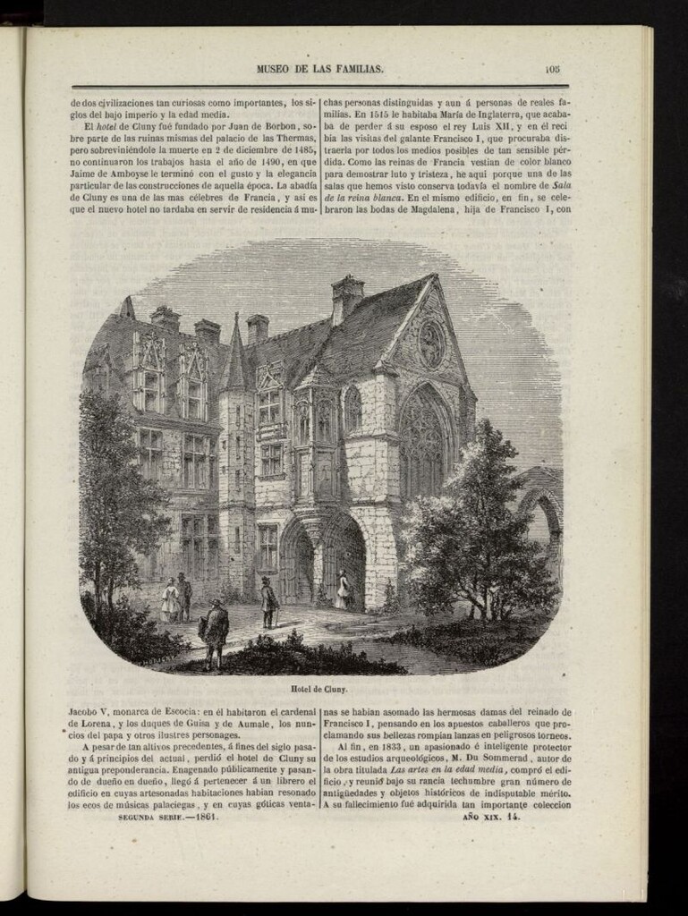 Miniatura de Museo de las familias: periódico mensual segunda serie de 1861, nº 14