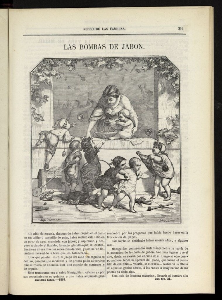 Miniatura de Museo de las familias: periódico mensual segunda serie de 1861, nº 34