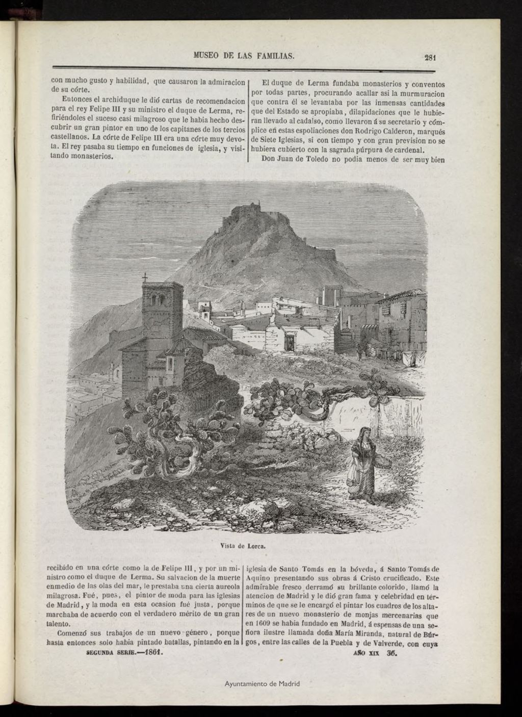 Miniatura de Museo de las familias: periódico mensual segunda serie de 1861, nº 36