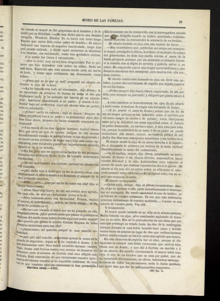 Miniatura de Museo de las familias: periódico mensual segunda serie de 1862, nº 5
