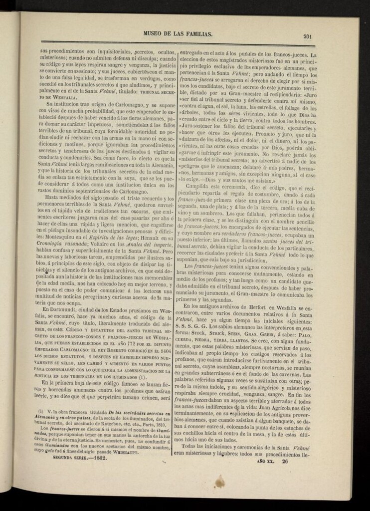 Miniatura de Museo de las familias: periódico mensual segunda serie de 1862, nº 26