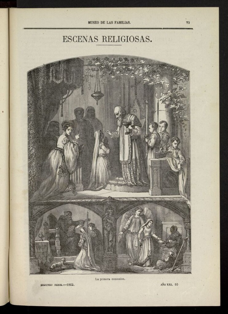 Miniatura de Museo de las familias: periódico mensual segunda serie de 1863, nº 10