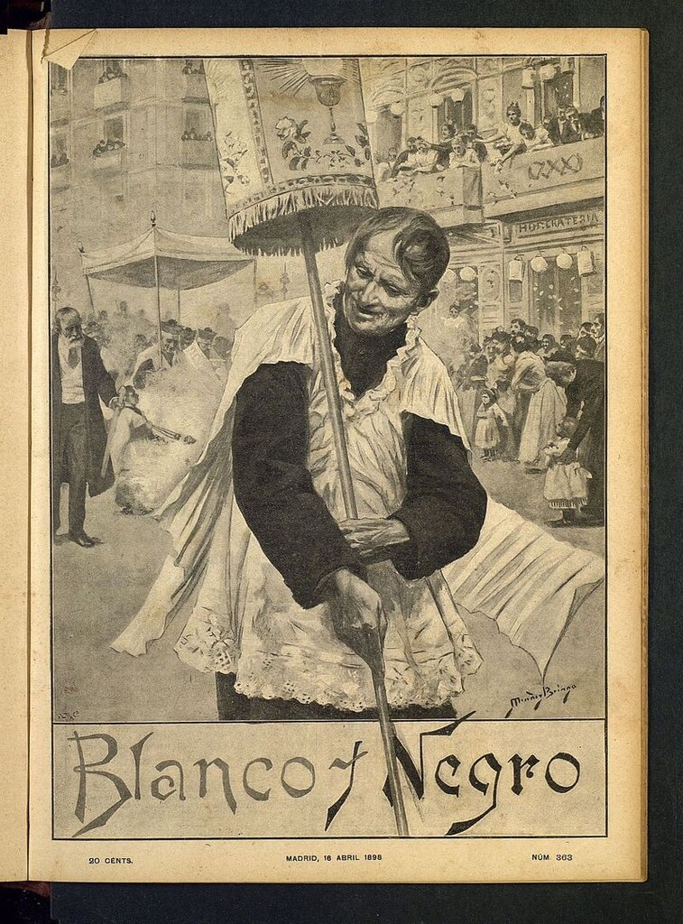 Miniatura de Blanco y Negro: revista ilustrada del 16 de abril de 1898
