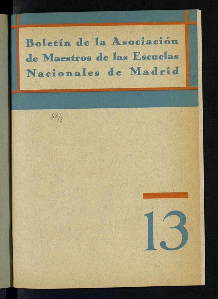 Miniatura de Boletín de la Asociación de Maestros de las Escuelas Nacionales de Madrid de junio de 1934