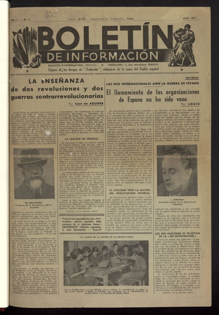 Miniatura de Boletín de Información de junio de 1937