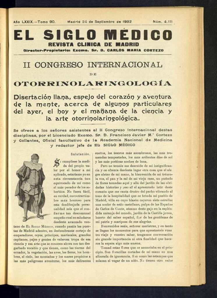 Miniatura de El Siglo médico : boletín de medicina y gaceta médica del 24 de septiembre de 1932