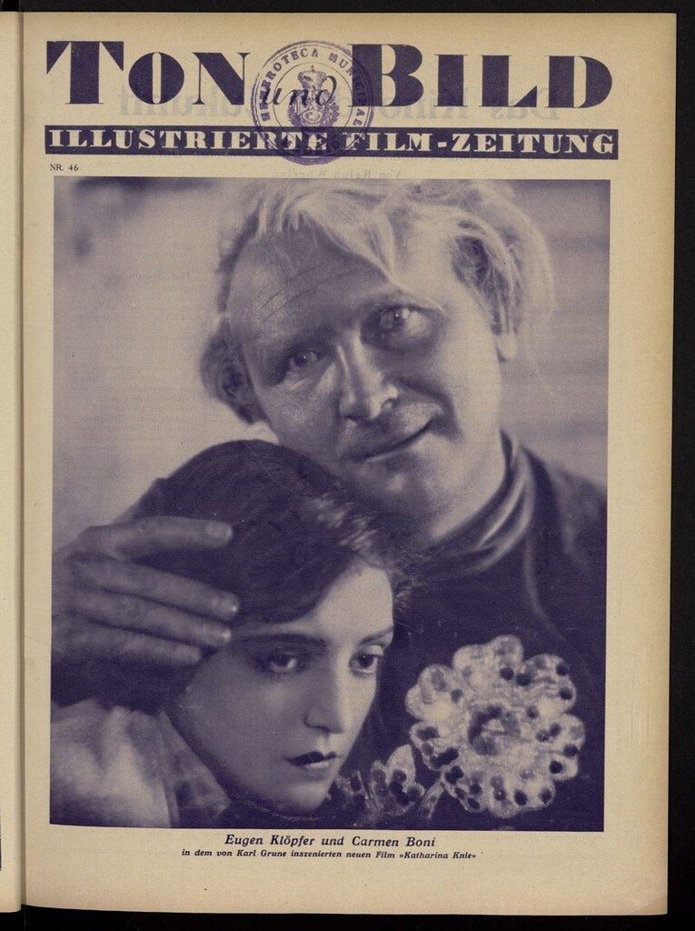 Miniatura de Ton und Bild del año de 1929, nº 46