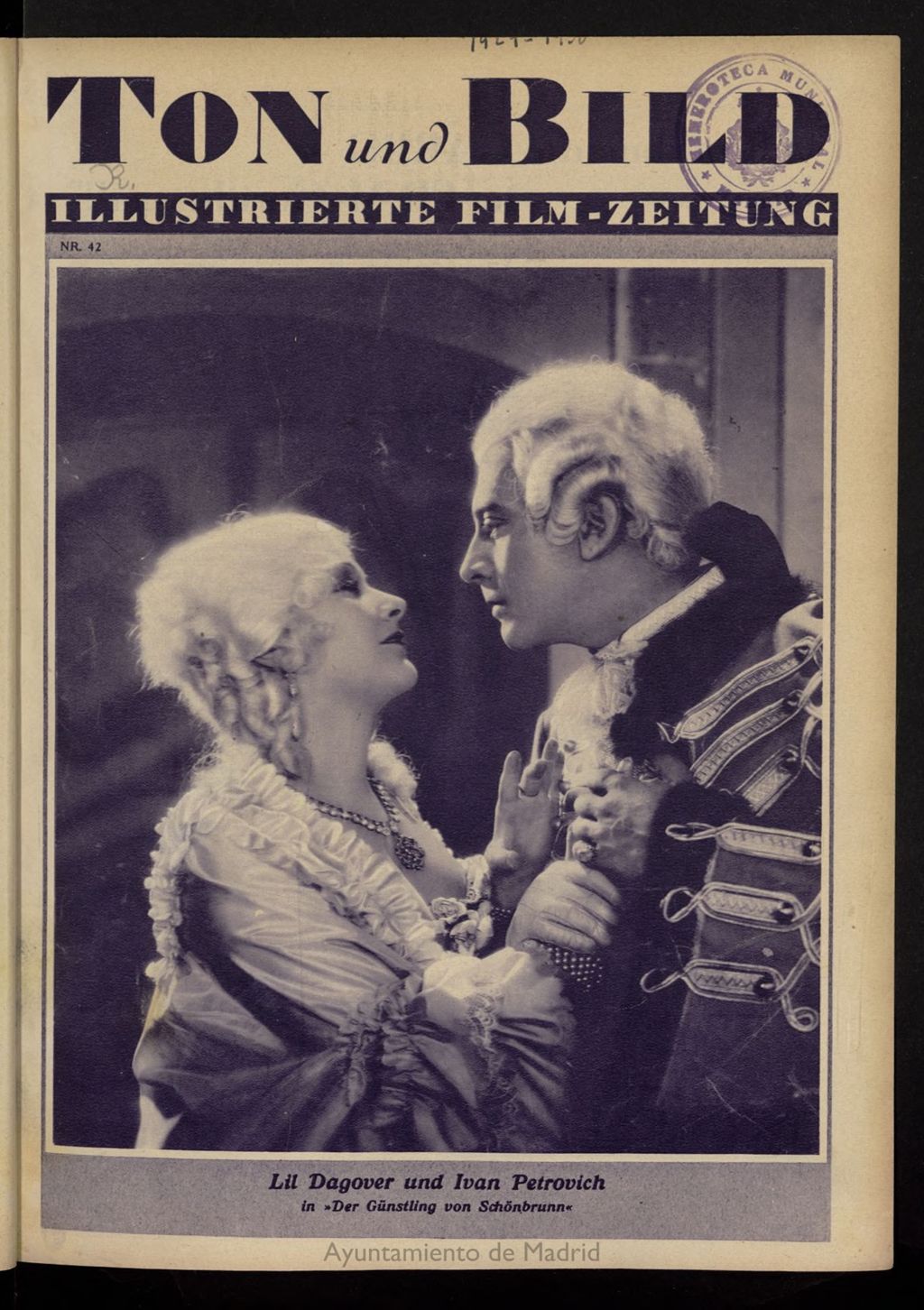 Miniatura de Ton und Bild del año de 1929, nº 47