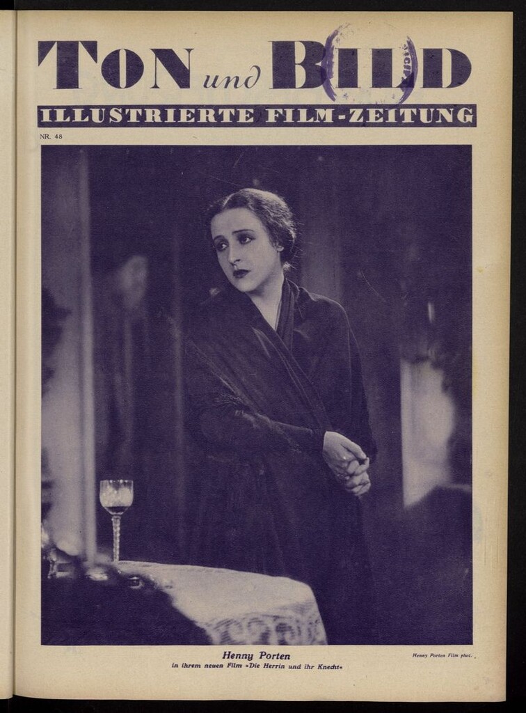 Miniatura de Ton und Bild del año de 1929, nº 48