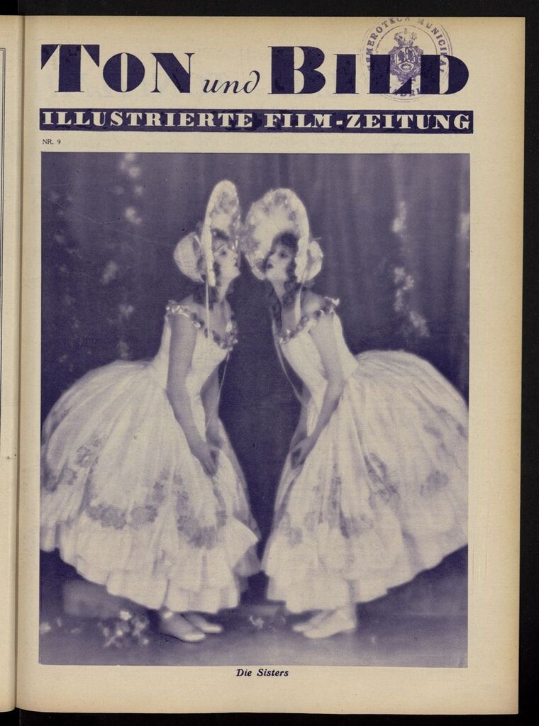 Miniatura de Ton und Bild del año de 1930, nº 9