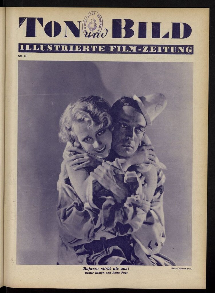 Miniatura de Ton und Bild del año de 1930, nº 12