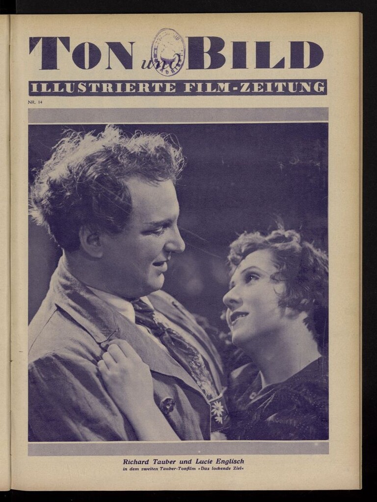 Miniatura de Ton und Bild del año de 1930, nº 14