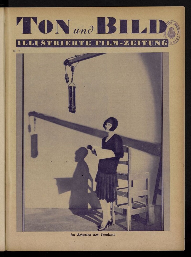 Miniatura de Ton und Bild del año de 1930, nº 16