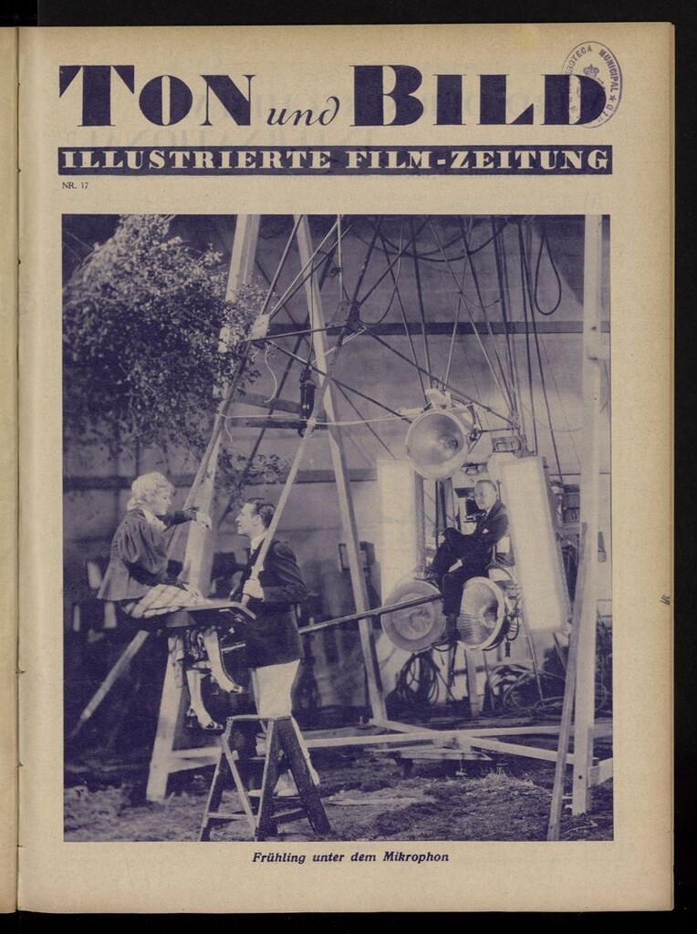 Miniatura de Ton und Bild del año de 1930, nº 17