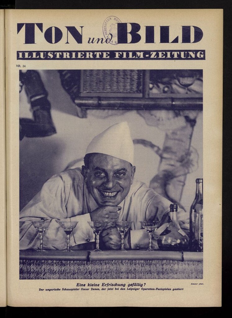 Miniatura de Ton und Bild del año de 1930, nº 24