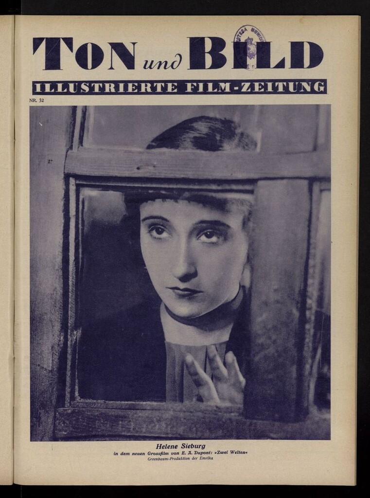 Miniatura de Ton und Bild del año de 1930, nº 32