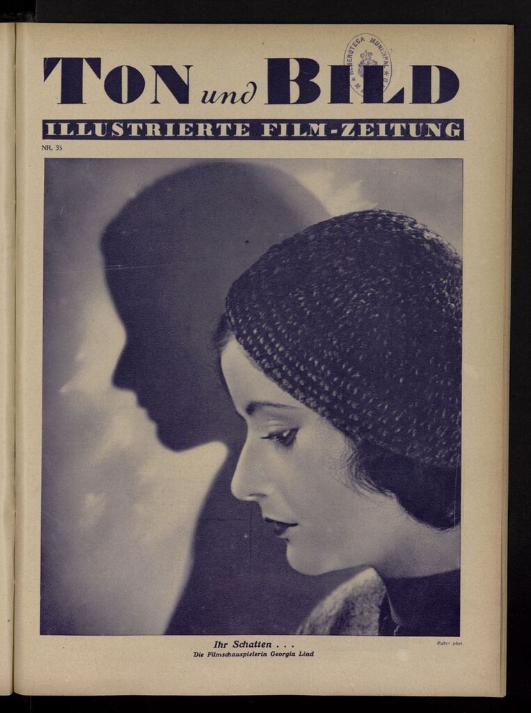 Miniatura de Ton und Bild del año de 1930, nº 35