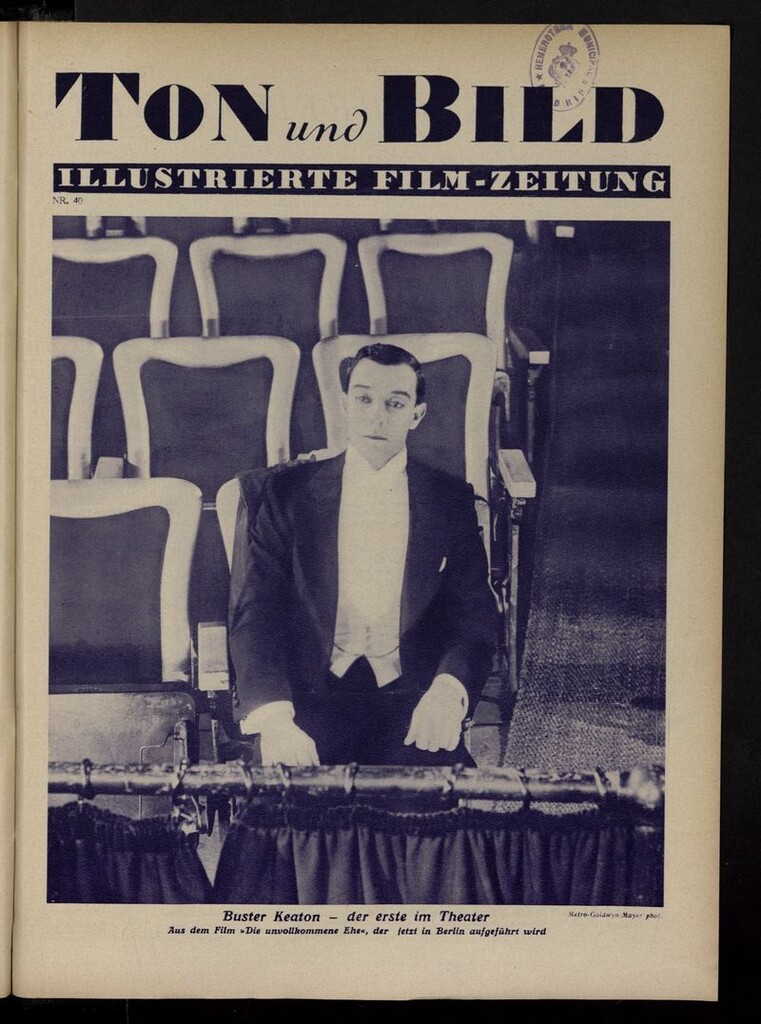 Miniatura de Ton und Bild del año de 1930, nº 40