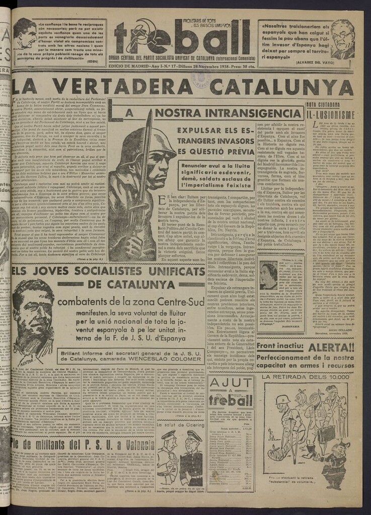 Miniatura de Treball del 28 de noviembre de 1938