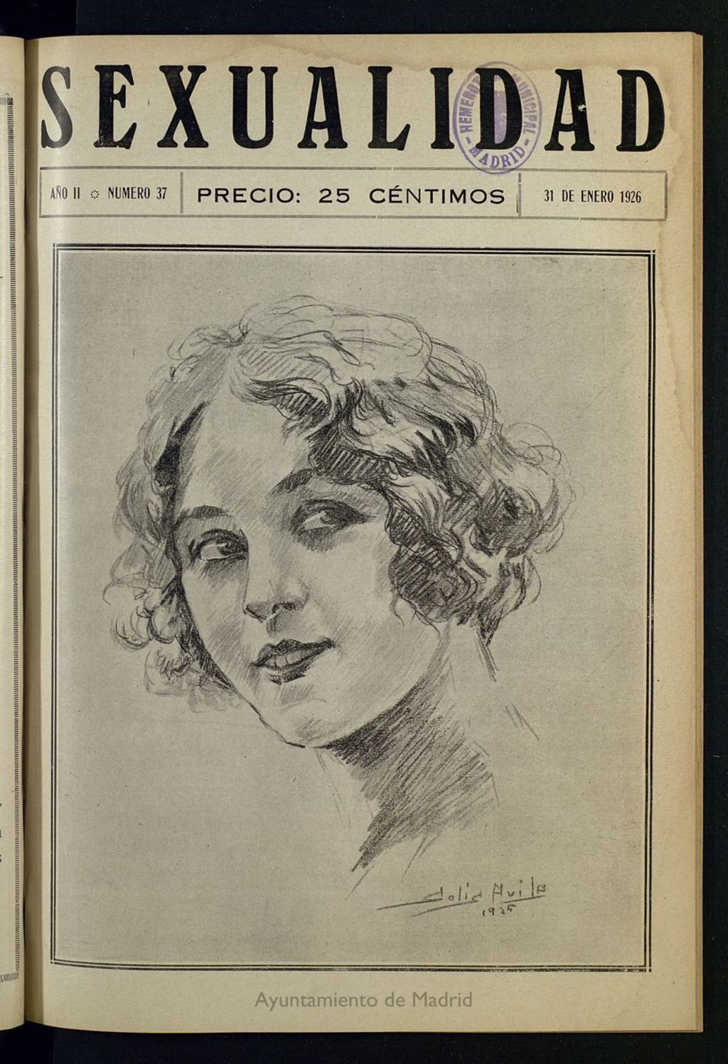Miniatura de Sexualidad: Revista Ilustrada de Divulgación de Psicopatología Sexual del 31 de enero de 1926