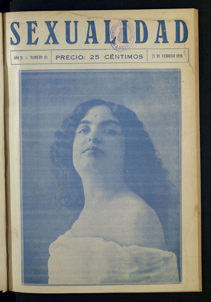 Miniatura de Sexualidad: Revista Ilustrada de Divulgación de Psicopatología Sexual del 21 de febrero de 1926
