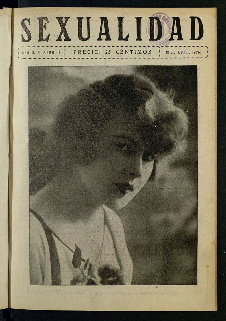 Miniatura de Sexualidad: Revista Ilustrada de Divulgación de Psicopatología Sexual del 18 de abril de 1926