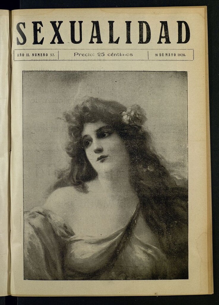 Miniatura de Sexualidad: Revista Ilustrada de Divulgación de Psicopatología Sexual del 16 de mayo de 1926