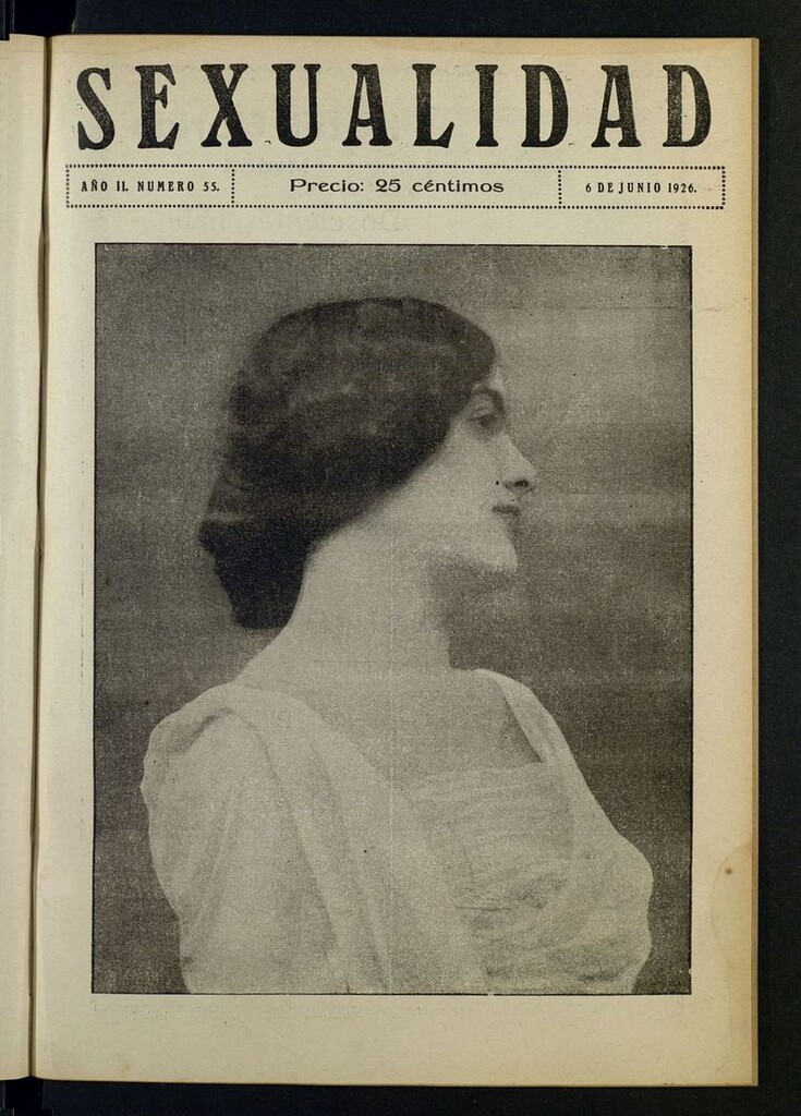 Miniatura de Sexualidad: Revista Ilustrada de Divulgación de Psicopatología Sexual del 6 de junio de 1926
