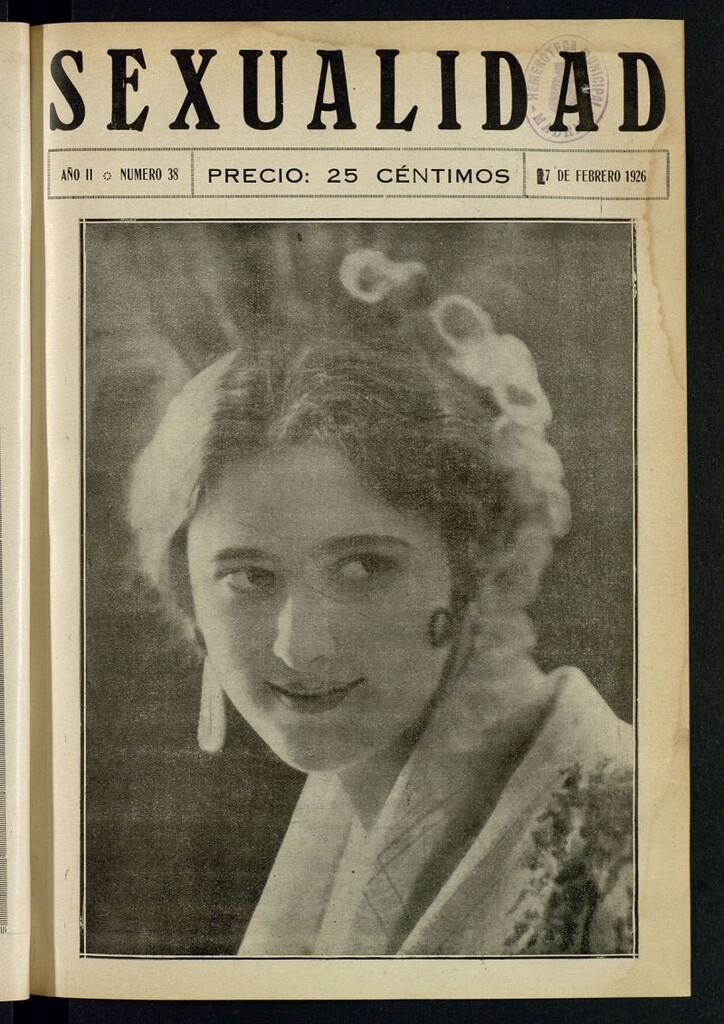 Miniatura de Sexualidad: Revista Ilustrada de Divulgación de Psicopatología Sexual del 7 de febrero de 1926