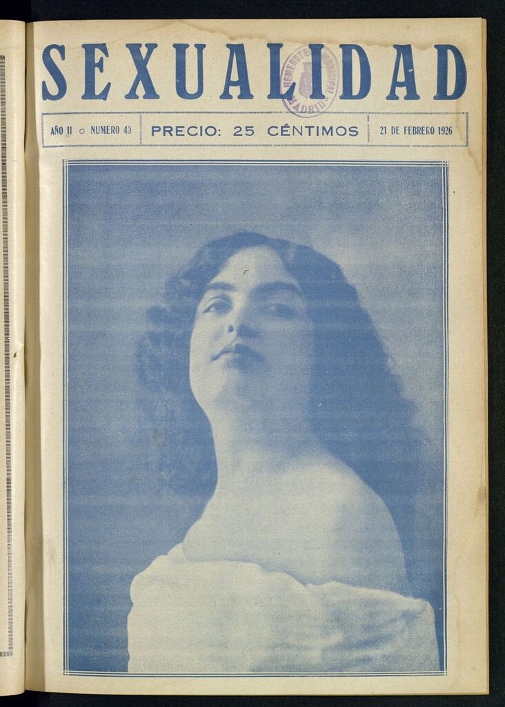 Miniatura de Sexualidad: Revista Ilustrada de Divulgación de Psicopatología Sexual del 21 de febrero de 1926