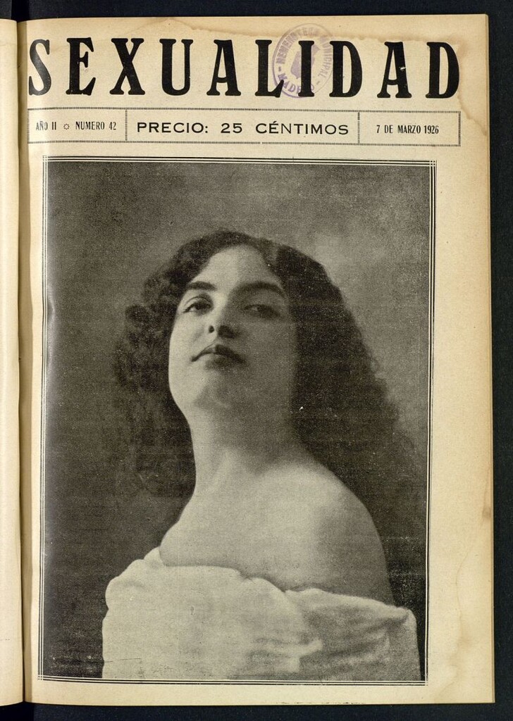Miniatura de Sexualidad: Revista Ilustrada de Divulgación de Psicopatología Sexual del 7 de marzo de 1926