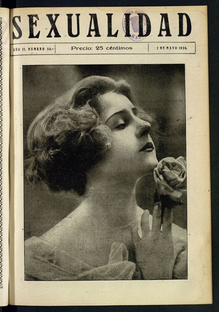 Miniatura de Sexualidad: Revista Ilustrada de Divulgación de Psicopatología Sexual del 2 de mayo de 1926