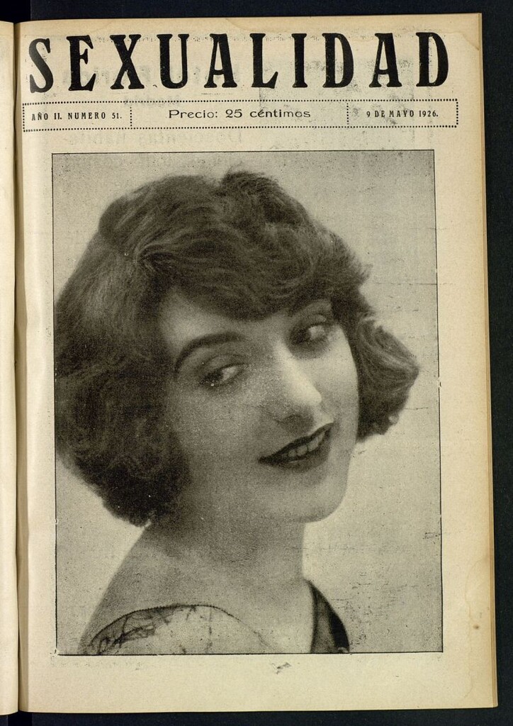 Miniatura de Sexualidad: Revista Ilustrada de Divulgación de Psicopatología Sexual del 9 de mayo de 1926