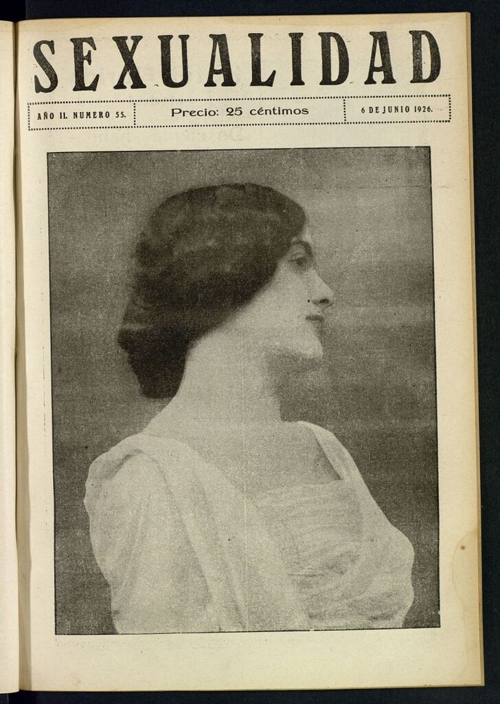 Miniatura de Sexualidad: Revista Ilustrada de Divulgación de Psicopatología Sexual del 6 de junio de 1926
