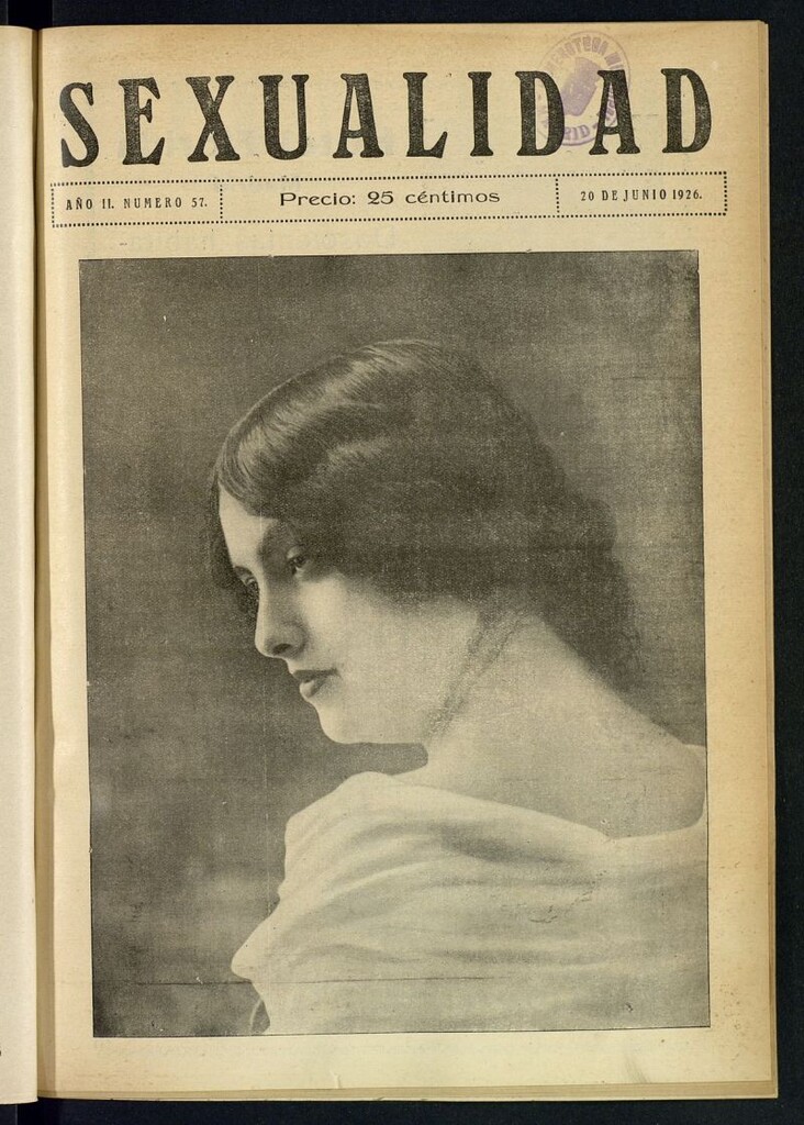Miniatura de Sexualidad: Revista Ilustrada de Divulgación de Psicopatología Sexual del 20 de junio de 1926
