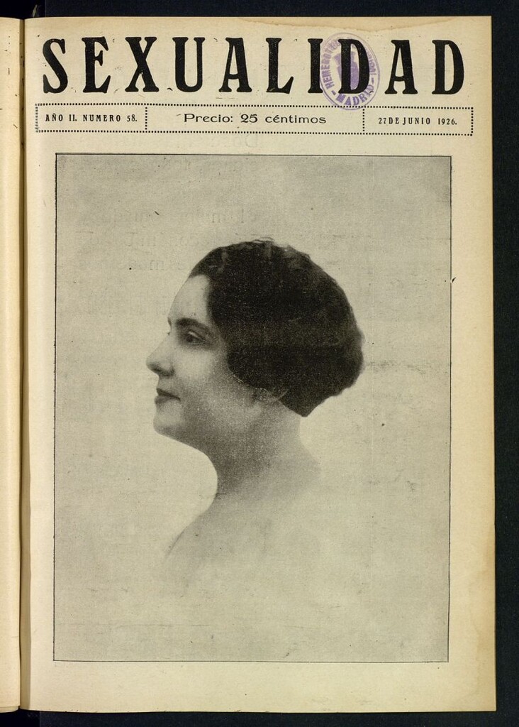 Miniatura de Sexualidad: Revista Ilustrada de Divulgación de Psicopatología Sexual del 27 de junio de 1926