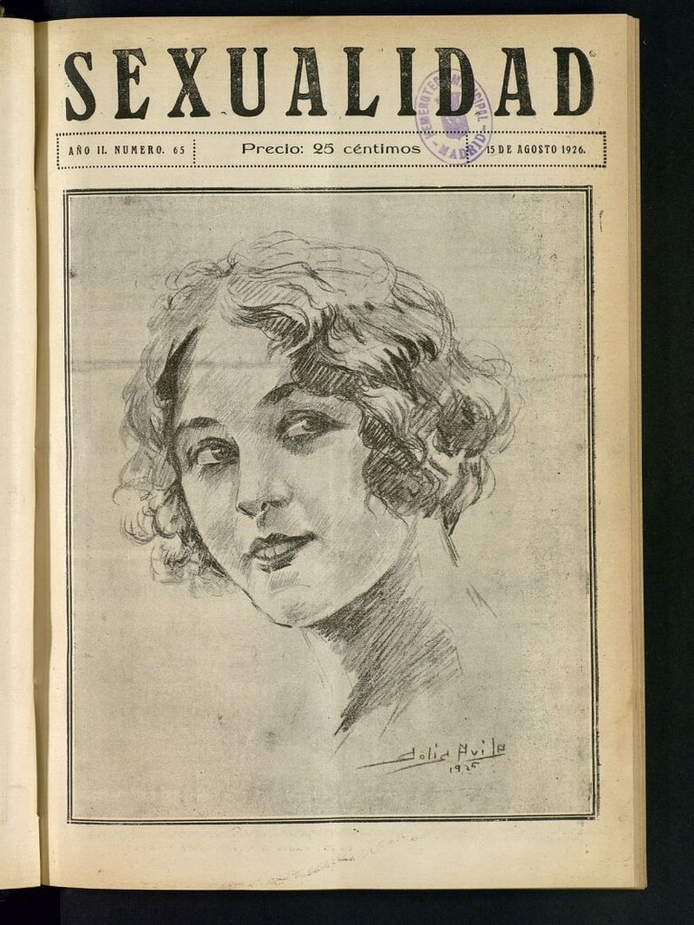 Miniatura de Sexualidad: Revista Ilustrada de Divulgación de Psicopatología Sexual  del 15 de agosto de 1926