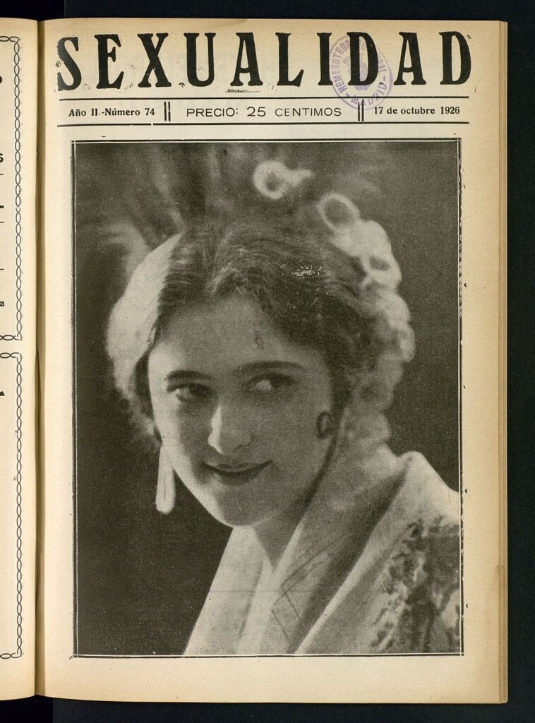 Miniatura de Sexualidad: Revista Ilustrada de Divulgación de Psicopatología Sexual del 17 de octubre de 1926