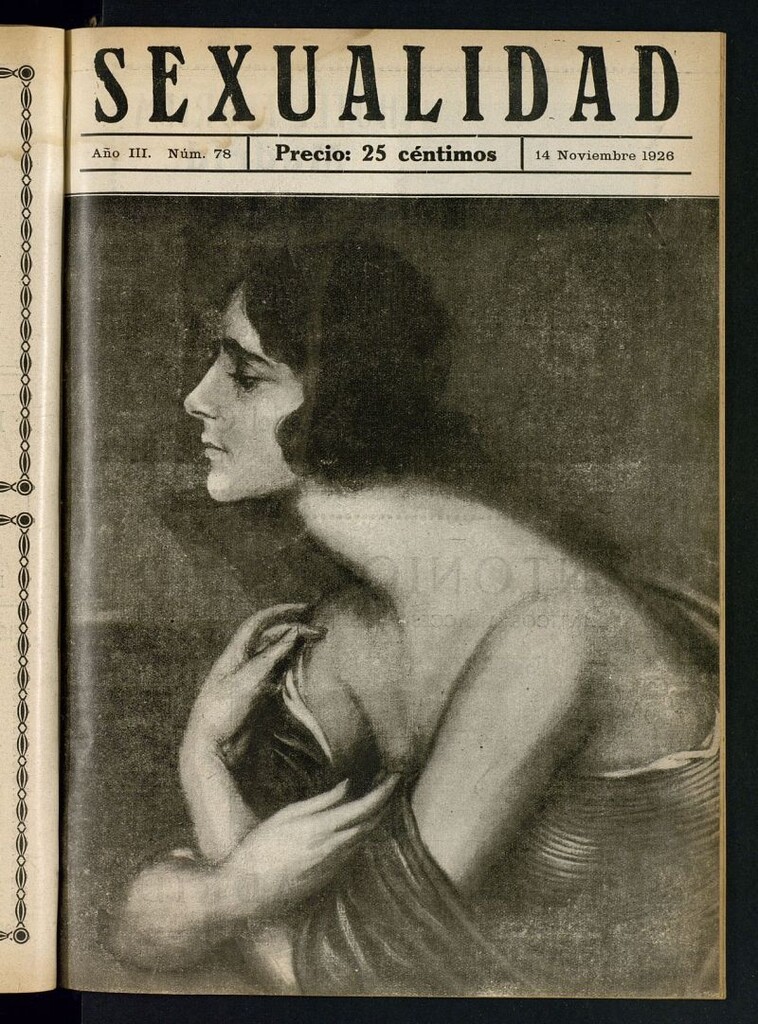 Miniatura de Sexualidad: Revista Ilustrada de Divulgación de Psicopatología Sexual del 14 de noviembre de 1926